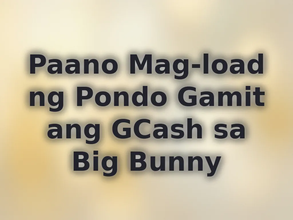 GCash cash-in guide